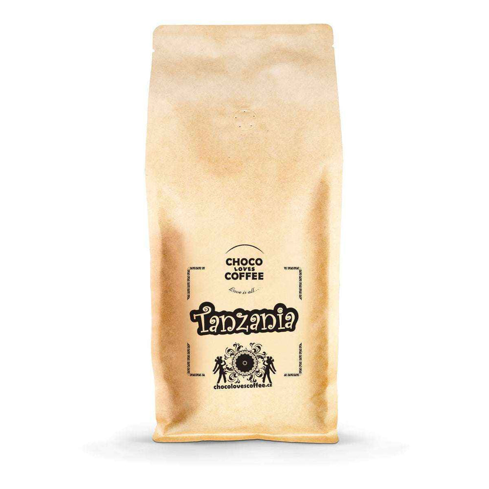 Tanzania AA plus North, zrnková káva 100% Arabica 1000 g