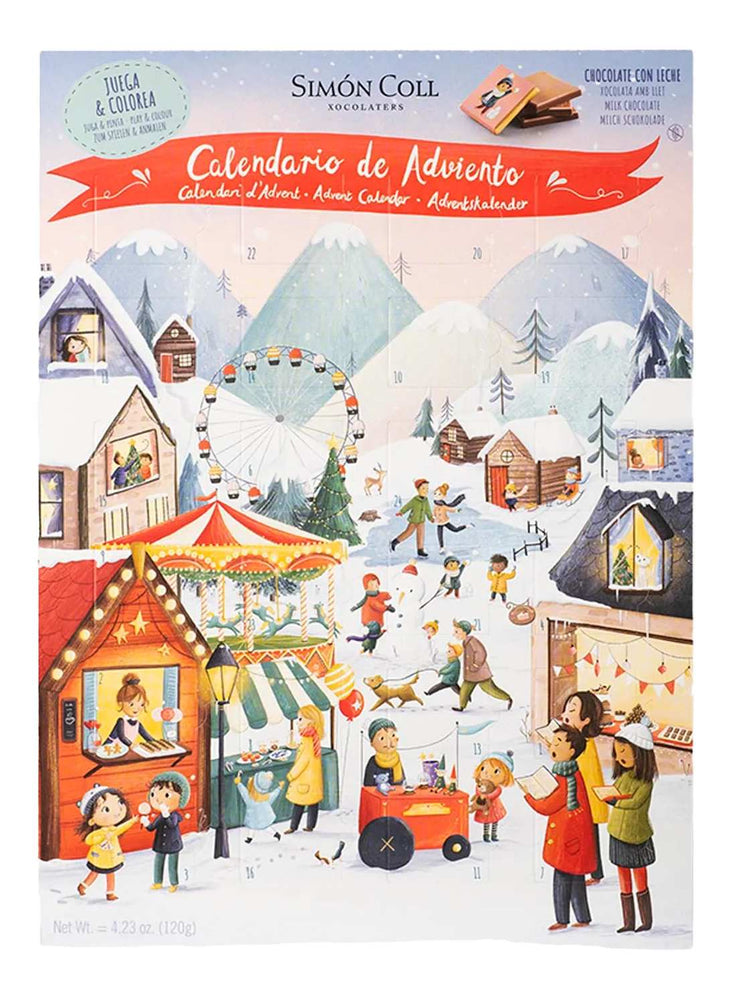 Adventní kalendář Vánoční trh – Simón Coll