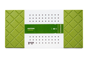 Bílá čokoláda 43% s Matcha čajem - Forra