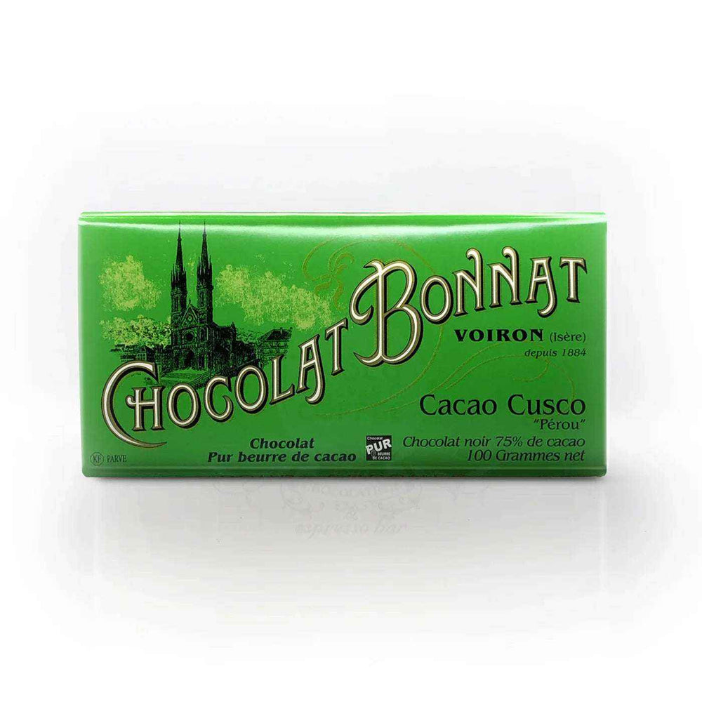 Hořká čokoláda 75% Cacao Cusco Peru - Bonnat