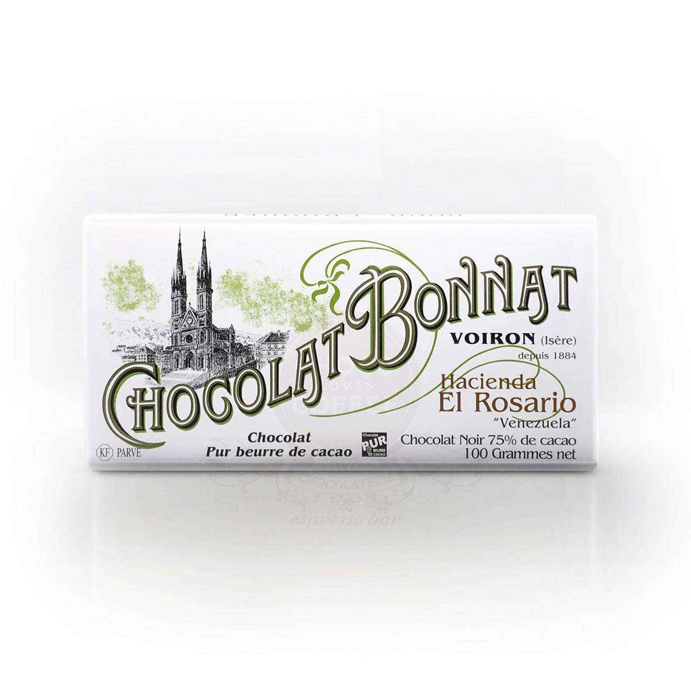 Hořká čokoláda 75% Hacienda El Rosario - Bonnat