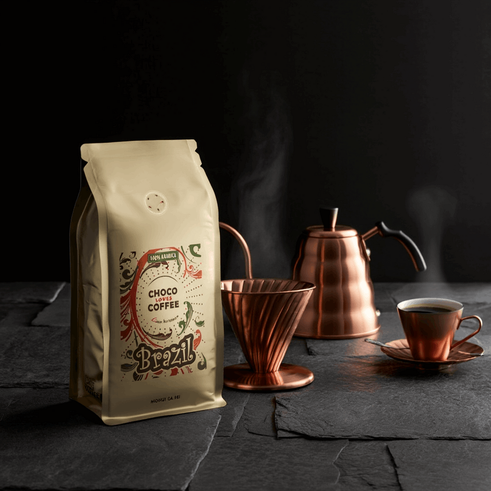 Brasil Senhora De Fatima BIO, zrnková káva 100% Arabica