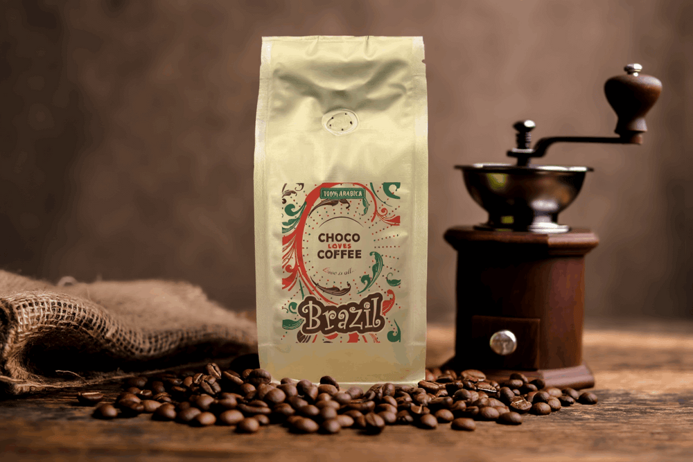Brasil Senhora De Fatima BIO, zrnková káva 100% Arabica