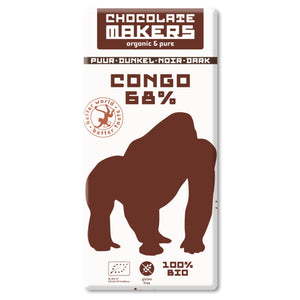 Hořká čokoláda 68% Congo BIO - Chocolate Makers