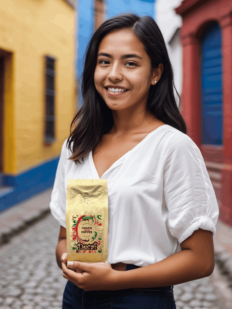 Decaf Columbia - Swiss Water Decaf, bezkofeinová zrnková káva