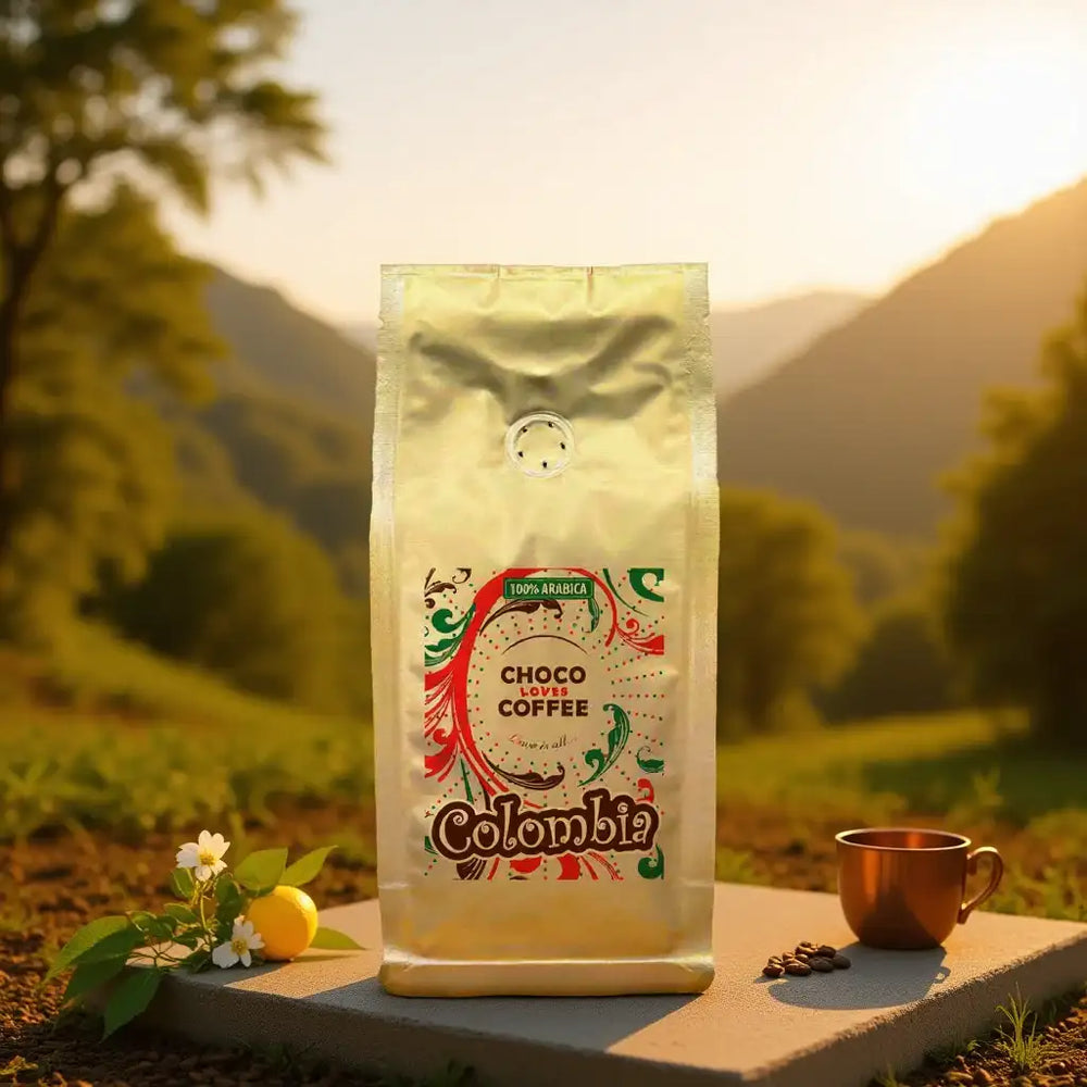 Columbia Supremo, zrnková káva 100% Arabica