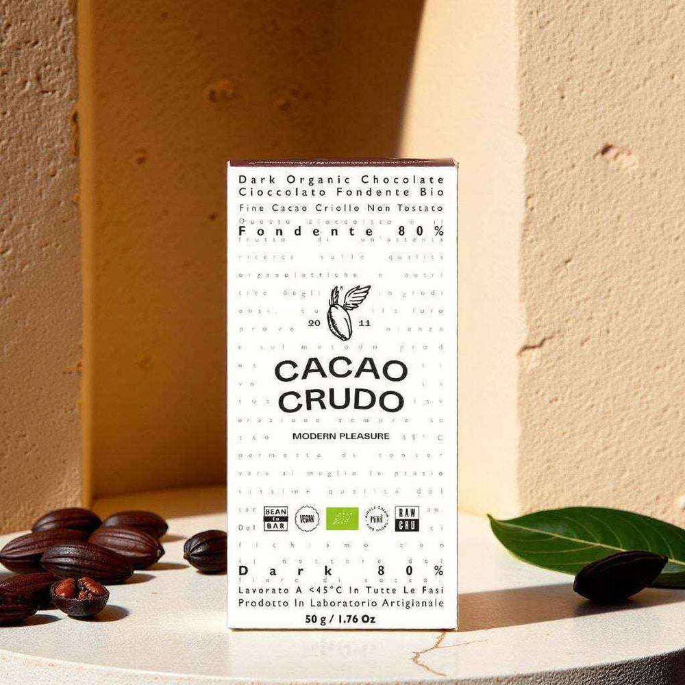 Hořká čokoláda 80% BIO - Cacao Crudo