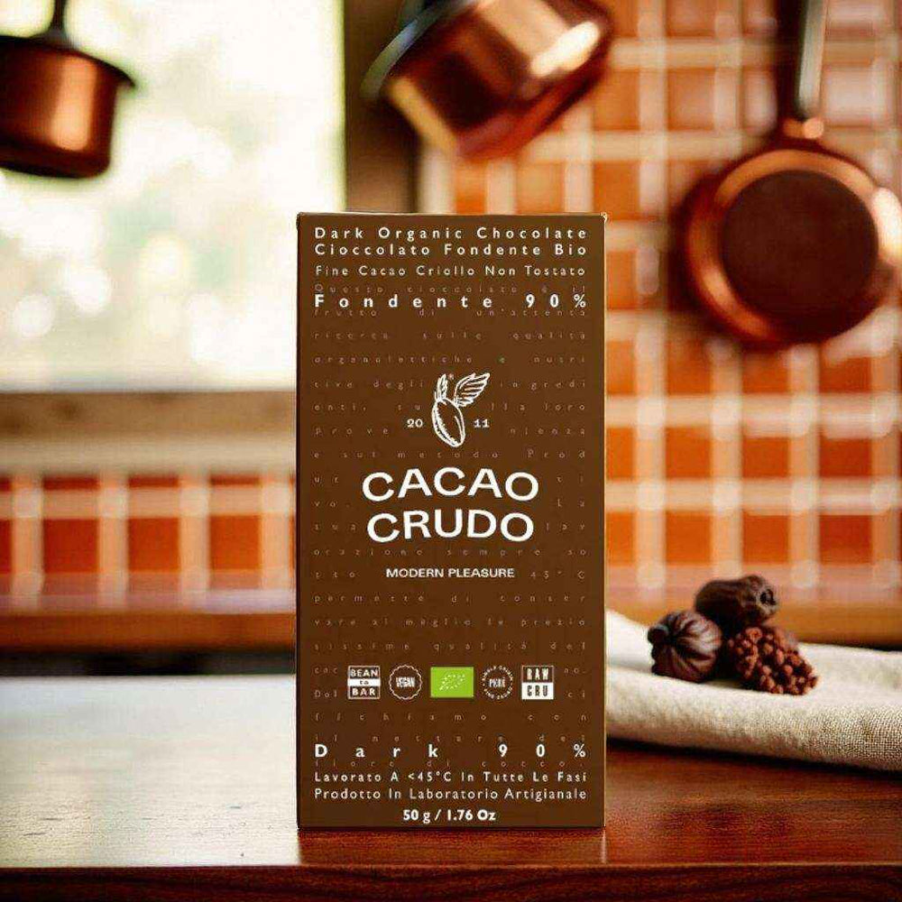 Hořká čokoláda 90% BIO - Cacao Crudo