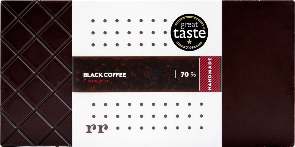 Hořká čokoláda 70% s kávou - Forra