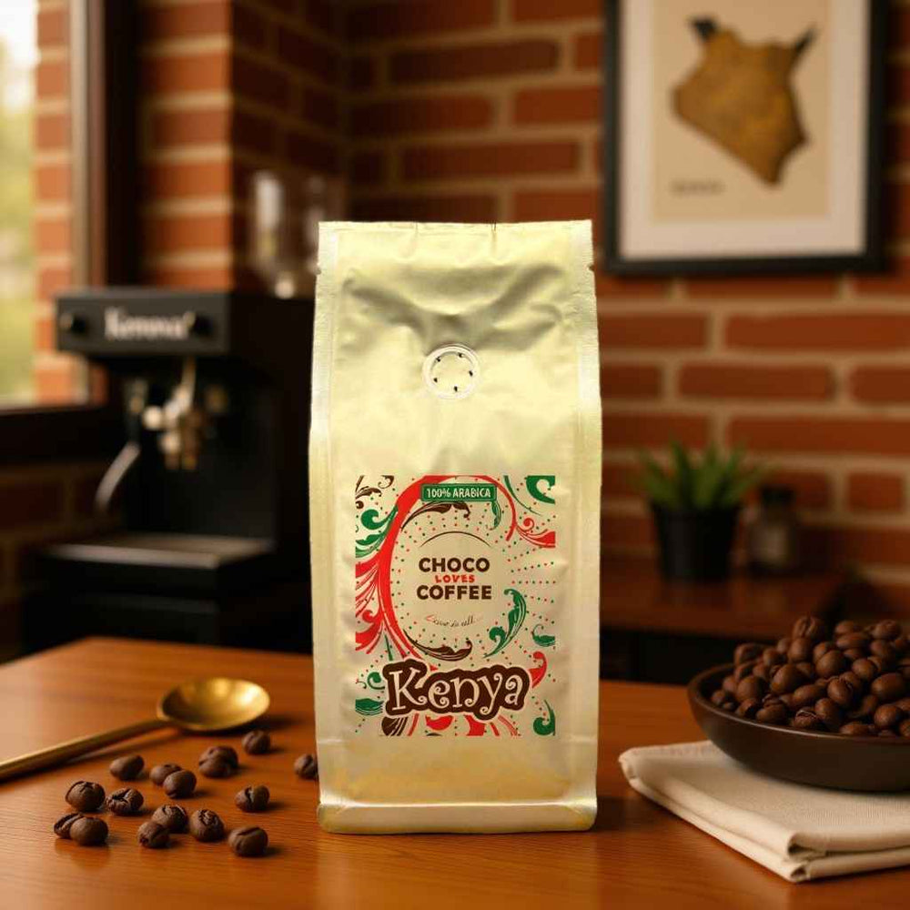 Kenya AA, zrnková káva 100% Arabica