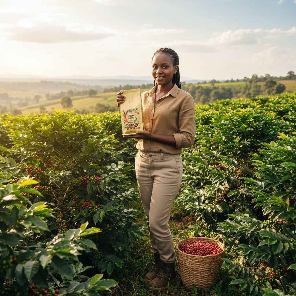 Kenya AA, zrnková káva 100% Arabica