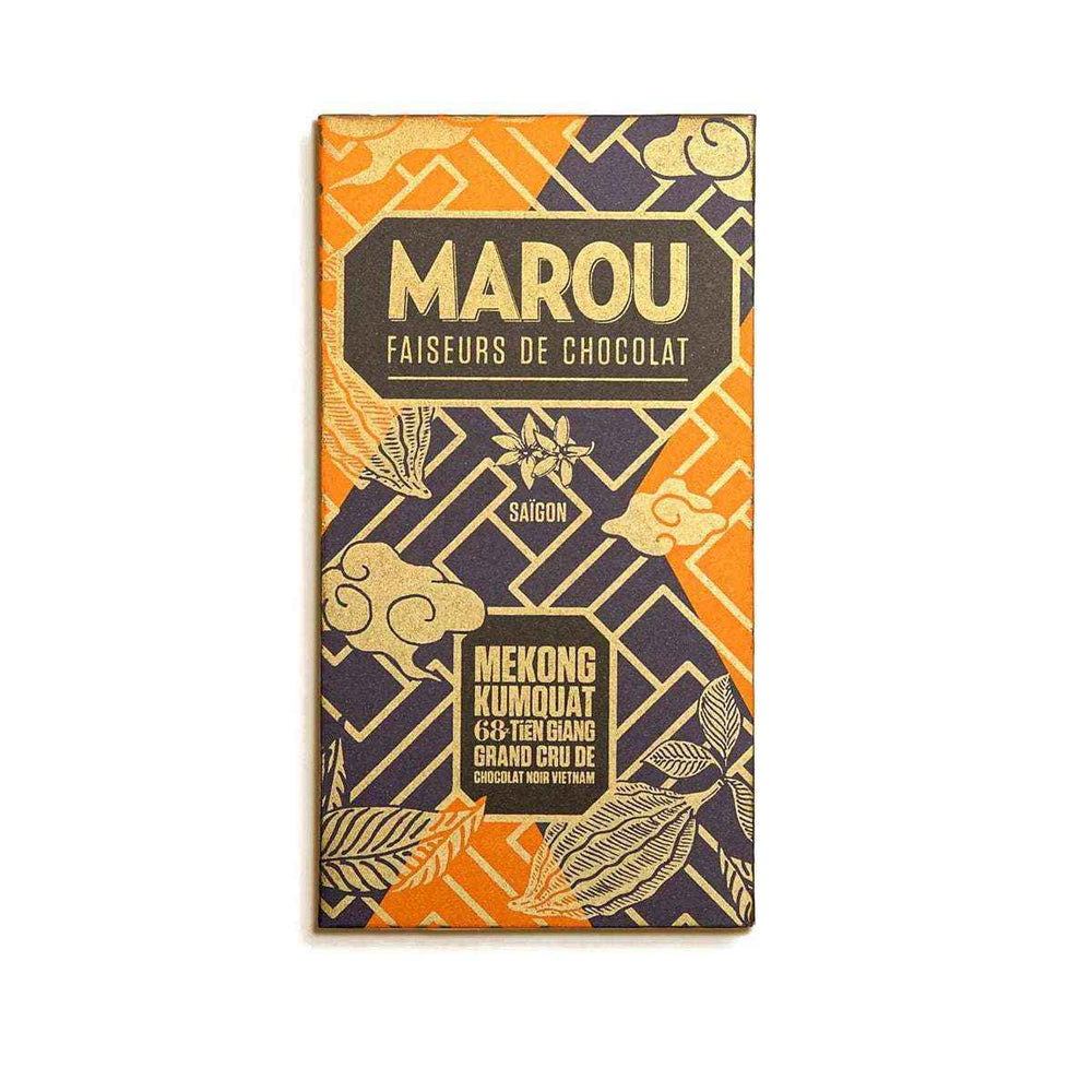Hořká čokoláda 68% Tien Giang s kumkvatem - Marou