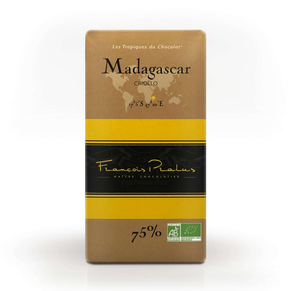 Hořká čokoláda 75% Madagaskar BIO - Francois Pralus