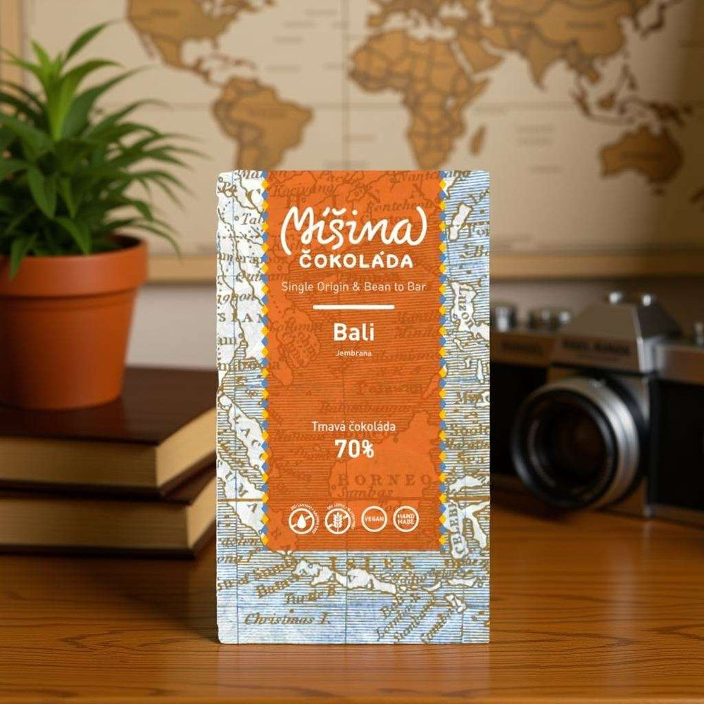 Hořká čokoláda 70% Bali - Míšina čokoláda