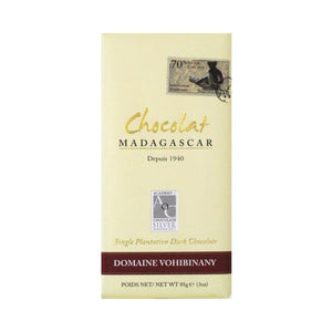 Hořká čokoláda 70% Domaine Vohibinany - Chocolat Madagascar