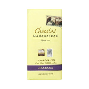 Bílá čokoláda 45% - Chocolat Madagascar