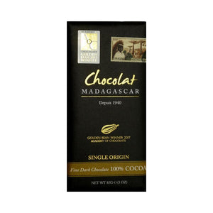 Hořká čokoláda 100% - Chocolat Madagascar