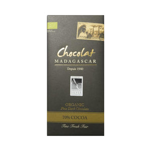 Hořka čokoláda 70% BIO - Chocolat Madagascar