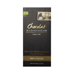 Hořka čokoláda 100% BIO - Chocolat Madagascar