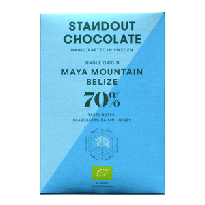 Hořká čokoláda 70% Maya Mountain Belize BIO - Standout Chocolate