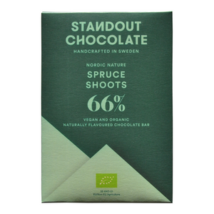 Hořká čokoláda 66% s jehličím BIO - Standout Chocolate