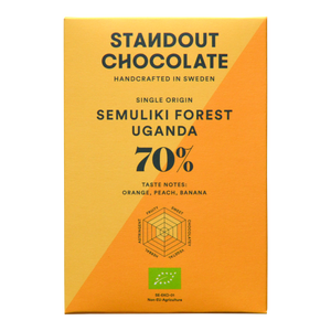 Hořká čokoláda 70% Uganda BIO - Standout Chocolate