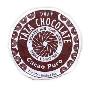 Hořká čokoláda 70% Cacao Puro BIO - Taza Chocolate