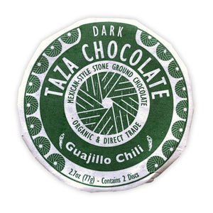 Hořká čokoláda 50% s Guajillo chilli BIO - Taza Chocolate