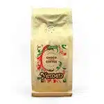 Balení zrnkové kávy Yemen Mocha Matari, 100% Arabica.