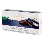 Balení čokoládových bonbonů Anthon Berg s borůvkami v vodce, 220 g.