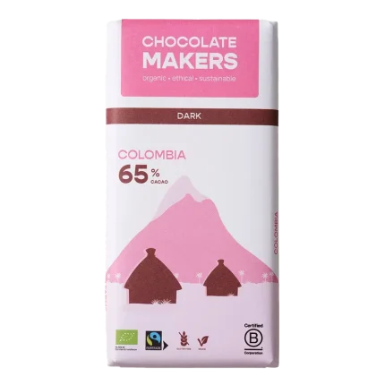 Obal hořké čokolády Chocolate Makers Colombia 65 %