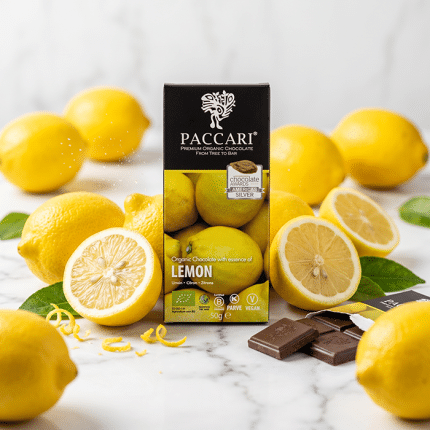 Tabulka čokolády Pacari s citrony