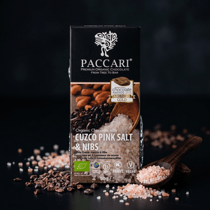 Tabulka čokolády Pacari Cuzco Pink Salt