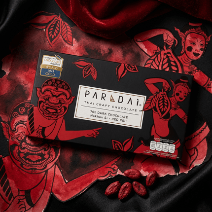 Tabulka thajské hořké čokolády PARADAi 70%