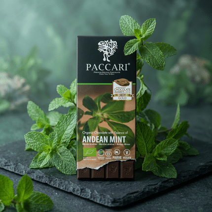 Tabulka čokolády Pacari Andean Mint s mátou