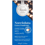 Obal čokolády Venchi Nocciolata extra hořká s lískovci