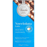 Obal čokolády Venchi Nocciolata Latte s lískovými ořechy